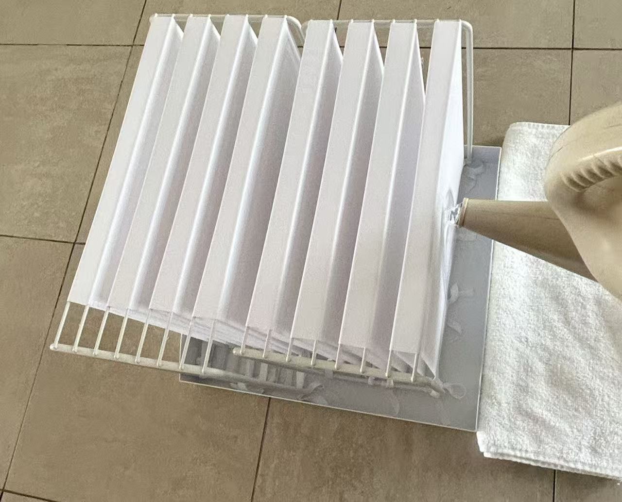 VecoCuby Up to 12 L/Day 1500 sq-ft (once/year rinse, support paper towels as wick) High Throughput Non-electric Evaporative Humidifier TWIN-HT3G